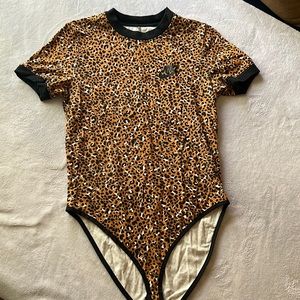 Leopard Nike one piece